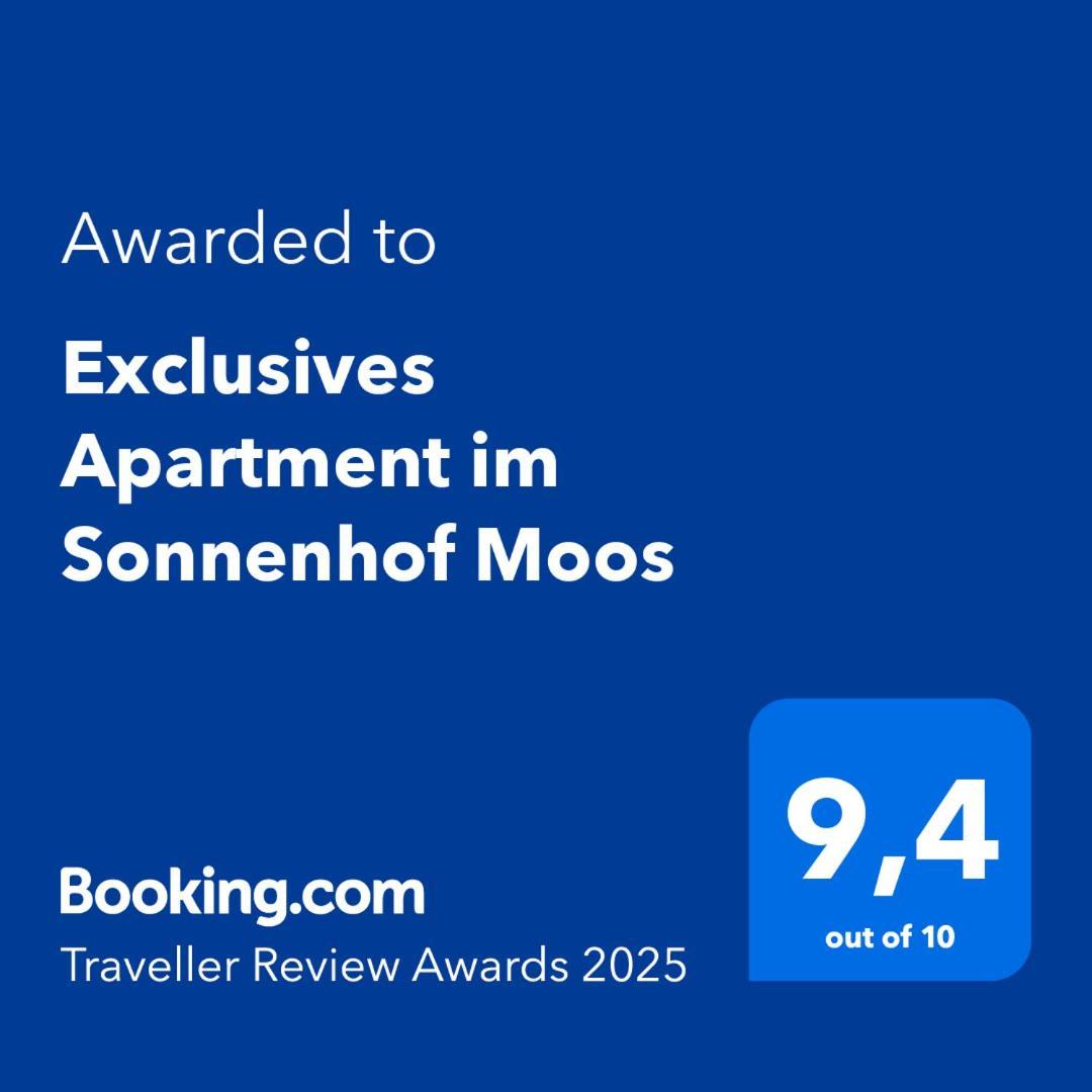 Exclusives Apartment Im Sonnenhof Moos Сесто Экстерьер фото